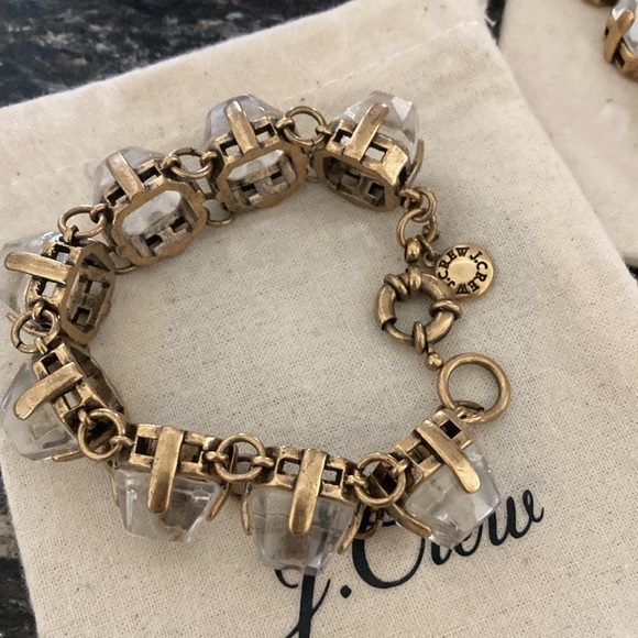 J. Crew Clear Necklace and Bracelet Set - Picture 5 of 5